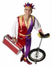 Domino the Jester - Unicycle