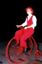 Domino the Jester - Penny Farthing