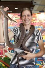 Johnny the Jester's snake