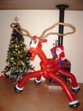Balloon Reindeer prop