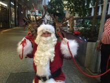 Santa with Reindeers