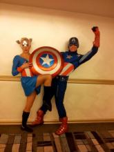 Captain & Miss America
