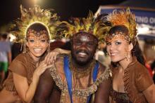 African Drummers & Fire Dancers