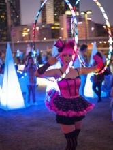 LED Hula Hoops - Cotton Club