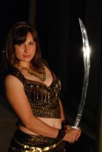 Temple Flames Belly Dancer