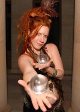 Temple Flames Crystal Juggler