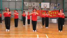 Chinese Fan Dancing