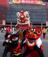 Chinese Lion Dancers