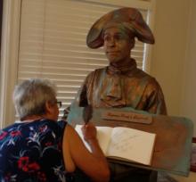 Captain Cook - sign in guest book
