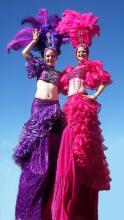 Stilts - Calypso purple & pink