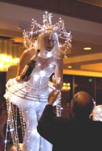 stilt - chandelier server