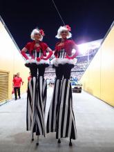 Stilts - Black Stripes & Tutus