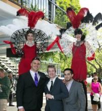 Burlesque Stilt Walkers