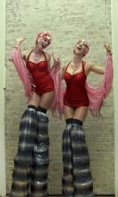 Syncronised Swimmers Duo