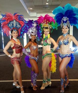 Latin Samba Dancers