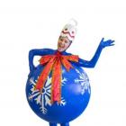 Bauble on Skates - Blue