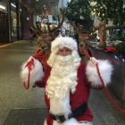 Santa with Reindeers