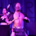 Haka dancer